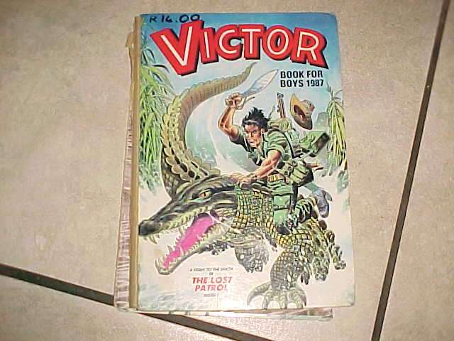 VICGTOR BOOK FOR BOYS 1987