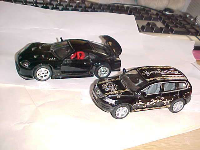 TWO FANCY 1/38 SCALE MODELS [B3]