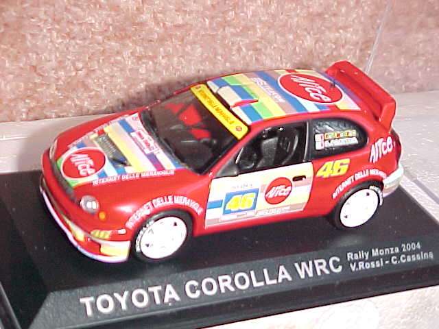 1/43  TOYOTA COROLLA WRC RALLY CAR