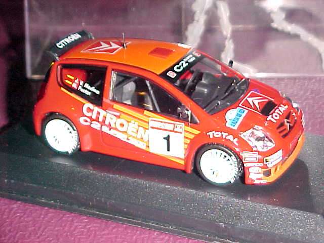 1/43 CITROEN C2 S1600 RALLY CAR