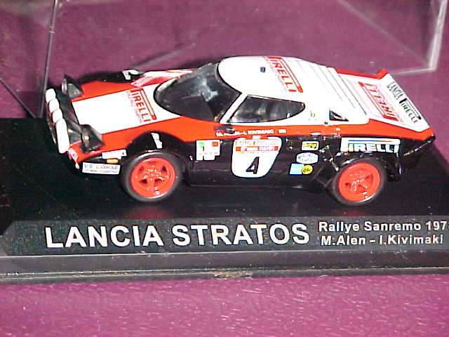 1/43 LANCIA STRATOS RALLY CAR
