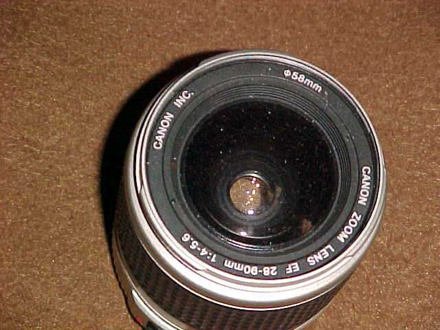 Canon zoom lens 58mm