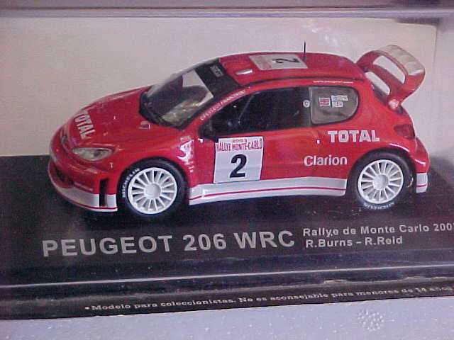 WRC PEUGEOT 206, MINT