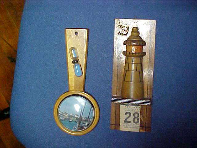 bridlington eggtimer and Greek lighthouse.