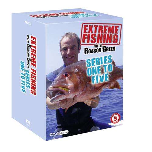 Extreme Fishing with Robson Green: Complete Series 1-5 (DVD) ----- In Stock / Free Shipping-----