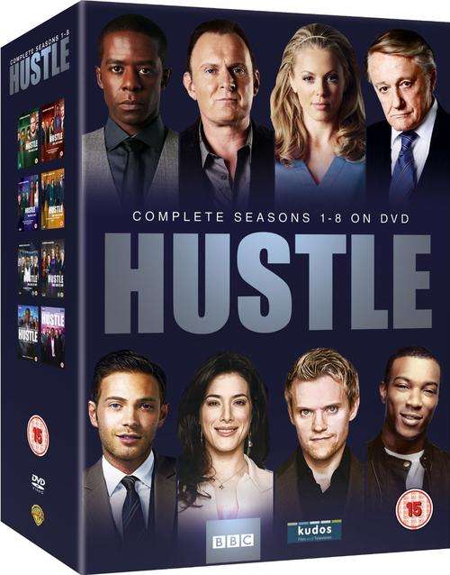 Hustle: Complete Series 1-8 (DVD) -----In Stock / Free Shipping-----