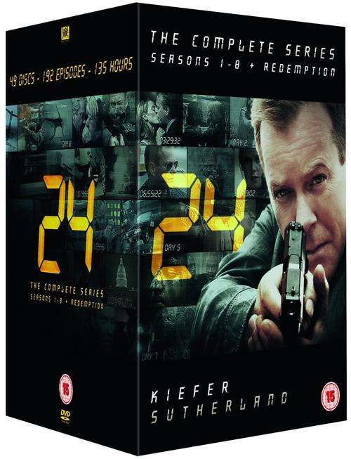 24: Complete Seasons 1-8 + Redemption (DVD) ---In Stock / Free Shipping-----