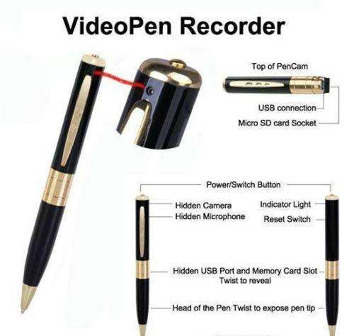 MINI PEN SPY CAMERA WITH VIDEO, AUDIO AND PHOTO ** R1 AUCTION **