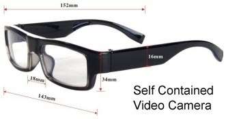 HIDDEN CAMERA SPY GLASSES