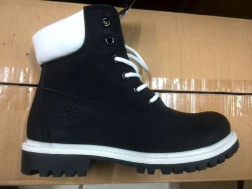 SUMMER STOCK ** BLAKES MEN'S BLACK AND WHITE BOOTS