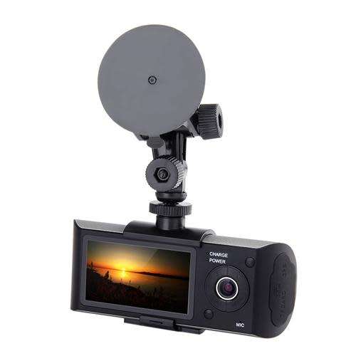X3000K Professional R300 Dashboard Dual Cam Dash Cam With GPS