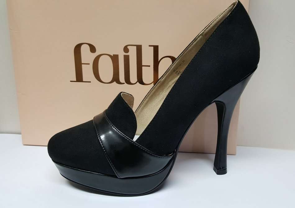 Faith Ladies Suede Heels-  New Year Sale