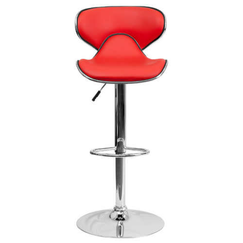 Modern Abs Swivel Dining Chair Bar Stool