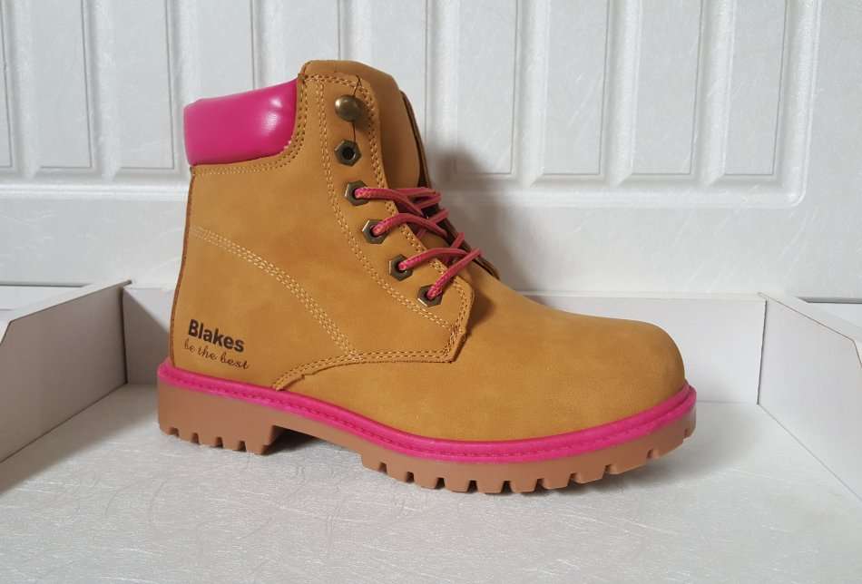 Blakes Ladies Camel Pink Boots