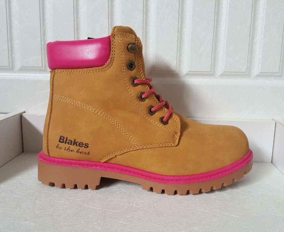 Blakes Ladies Camel Pink Boots