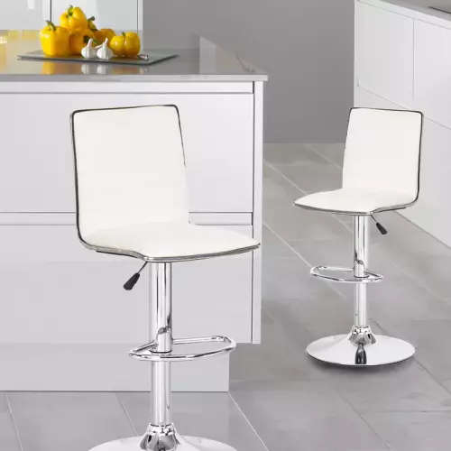 Modern Abs Swivel Dining Chair Bar Stool