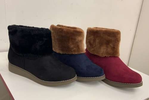 Ankle Fur Lined Winter Boots