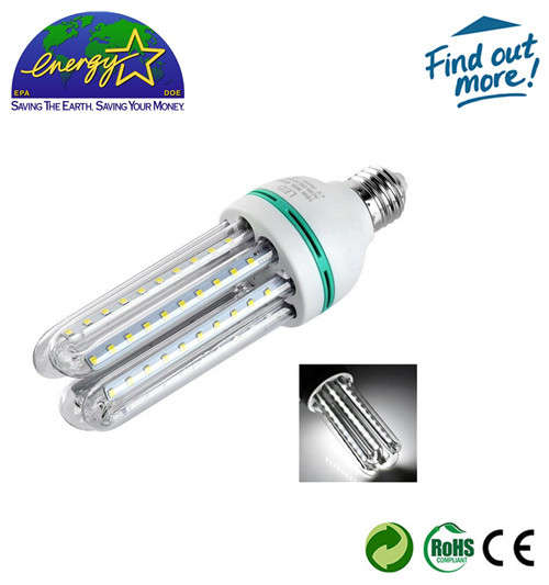 E27 16W Led Corn Light Lamp Bulb Cool White-90% Energy Saving 220V 1 Year Warranty