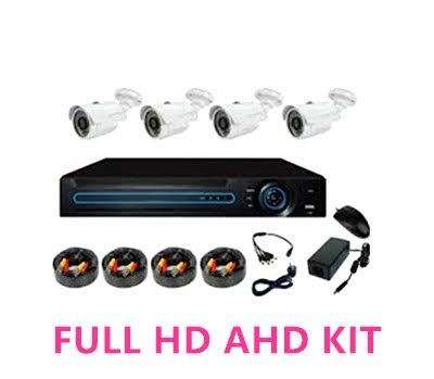 Real AHD CCTV Direct- 4 Channel cctv camera system Day/light Camera-Full Kit Perfect security System