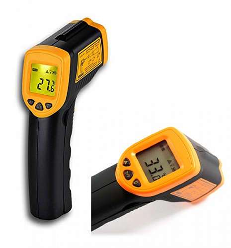 Smart Sensor Infrared Thermometer Digital Non-Contact Laser Infrared IR Thermometer -50°c to  360°c