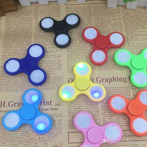 Hand fidget spinner With LED Light