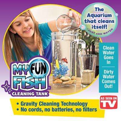 My Fun Fish Tank Clean Itself Like A Magic