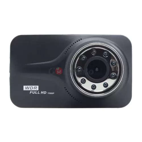 Dual Lens Car Black Box 9 IR Light Good Night Vision G-Sensor Full HD 1080P DashCam 2 Cameras Video