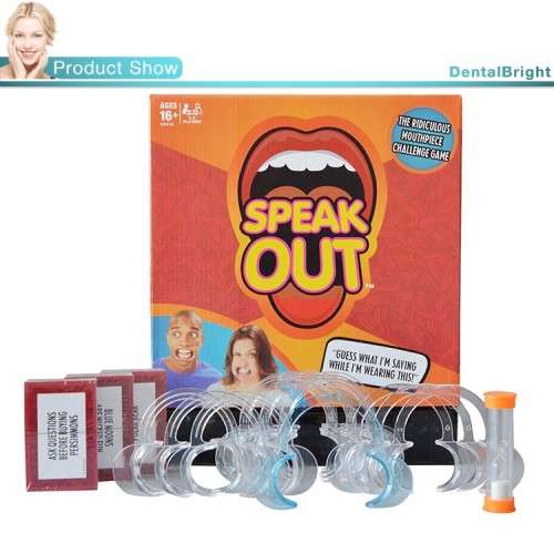 Family Game Play Card Speak Out Funny Challenge Game