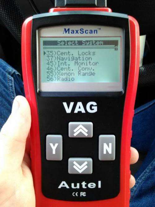 Maxscan VAG 405 tester, hand held scanner,functional scanner with low price.