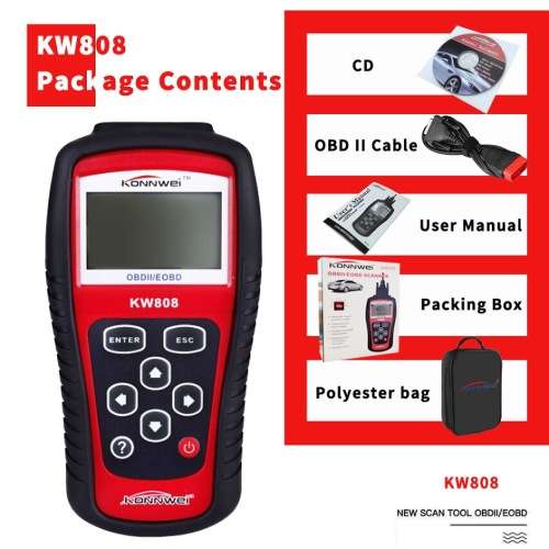 KONNWEI KW808 OBDII EOBD Auto Code Reader