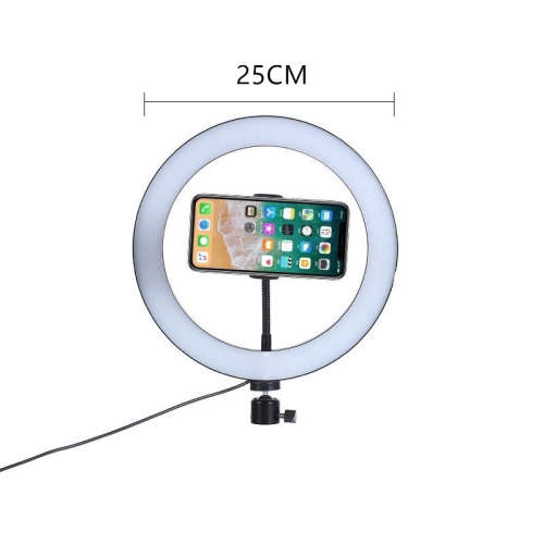 25cm Dimmable LED Ring Light Lamp with 190cm Light Stand Light Kit