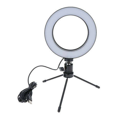 16cm Dimmable Led Ring Light Lamp with 24cm Light Stand Light Kit