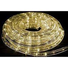 10m WARM WHITE COLOUR ROPE LIGHTS