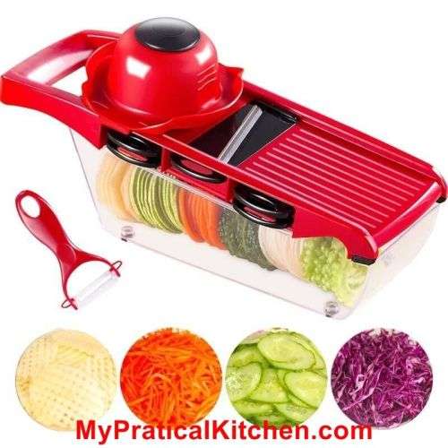 6 IN 1 VEGETABLE CUTTER MANDOLINE SLICER