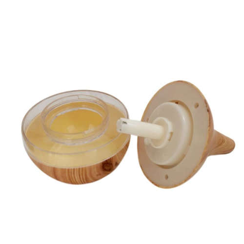 Mini Atomization Wood Grain Air Humidifier-Light Wood