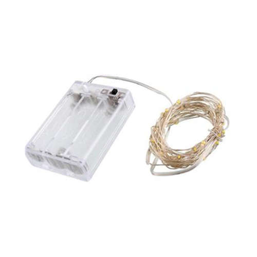 10M Battery Powered Copper Wire Fair Light-Warm White