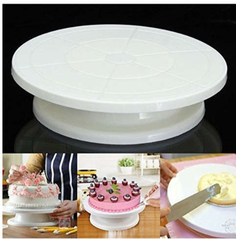 360 Degree Rotation Cake Turntable