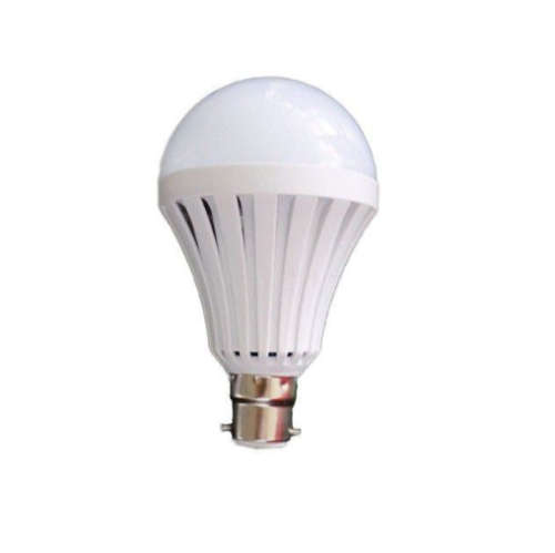 B22 Bayonet Intelligent Load Shedding 5W Rechargeable Led Bulb