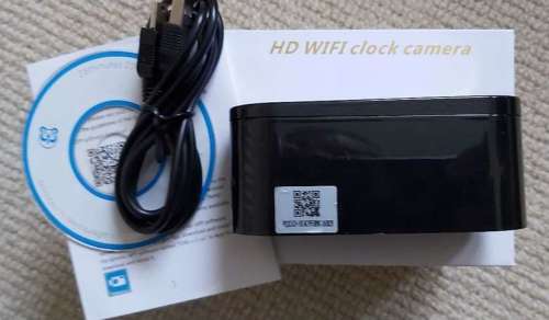 HD Wifi Clock Camera