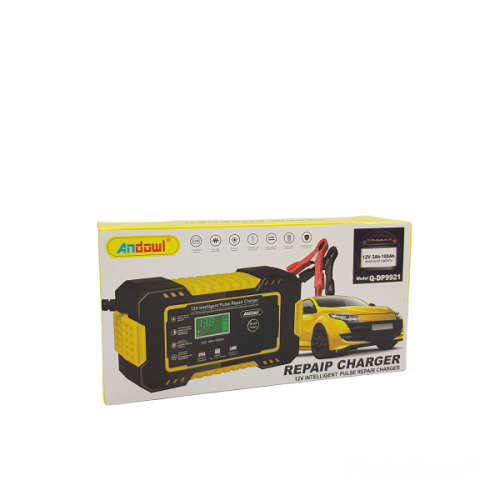 Battery Charger 12V 6A Intelligent Repair Charger 2Ah - 100Ah