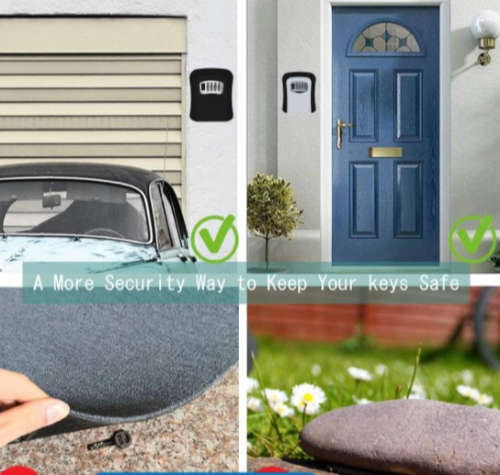 Wall mounted Combination Lock Box