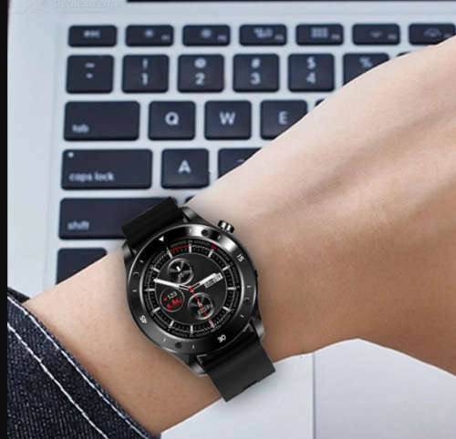 Smart Watch Heart Rate Monitor Tracker Fitness Sports Watch F22,Black