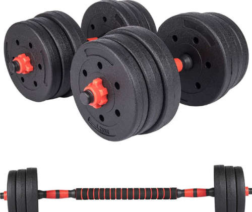 Barbell and Dumbbells Weight Set
