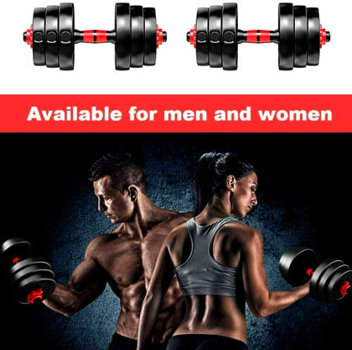 Barbell and Dumbbells Weight Set