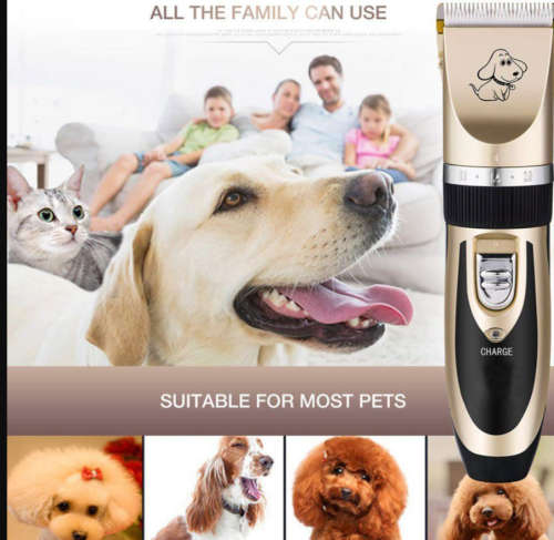 Professional Pet Grooming Clipper Kit - Gold