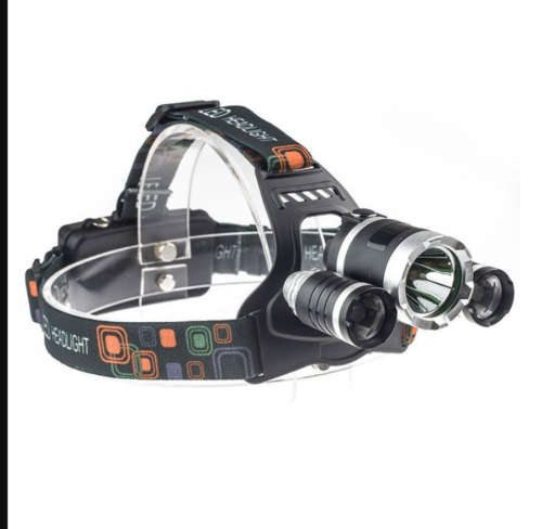 Rechargeable LED Headlights for Camping, Hiking or Riding