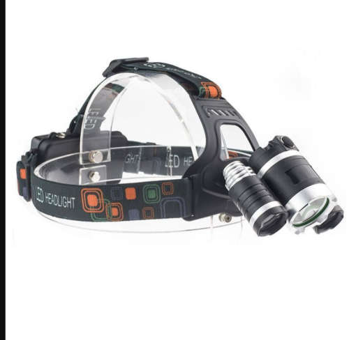Rechargeable LED Headlights for Camping, Hiking or Riding