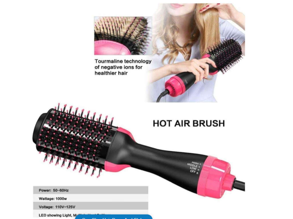 One Step Hair Dryer And Styler