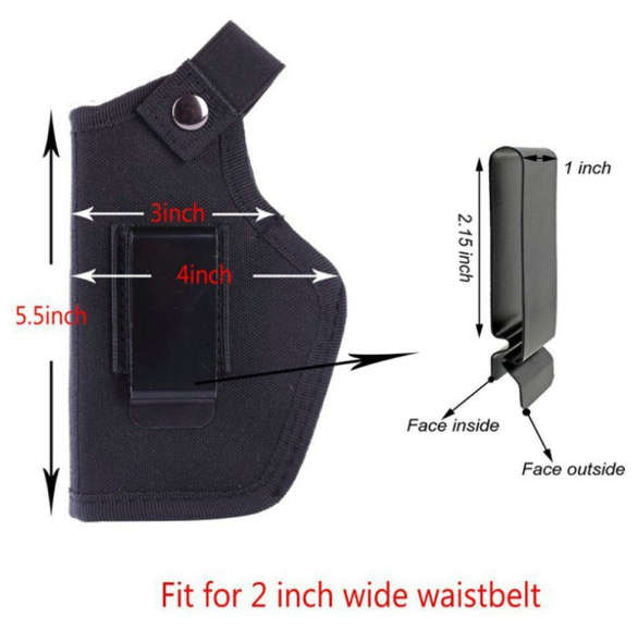 P.L.A. Universal Left & Right Gun Holster -JD-16