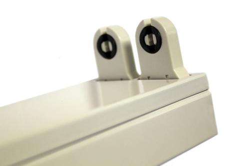2x Open Channel LED Tube Fitting For T8/4Foot  Led Tube